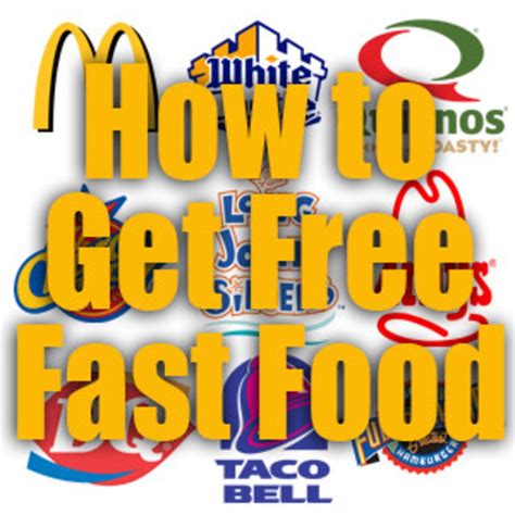 How to get free fast food. Things To Know About How to get free fast food. 