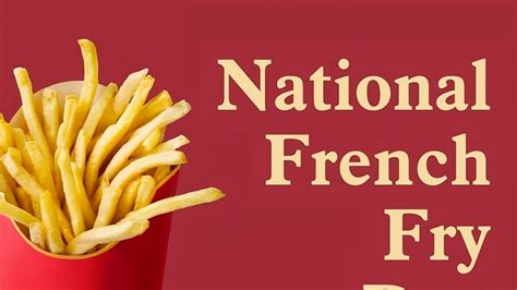 How to get free or cheap fries on National French Fry Day 2023