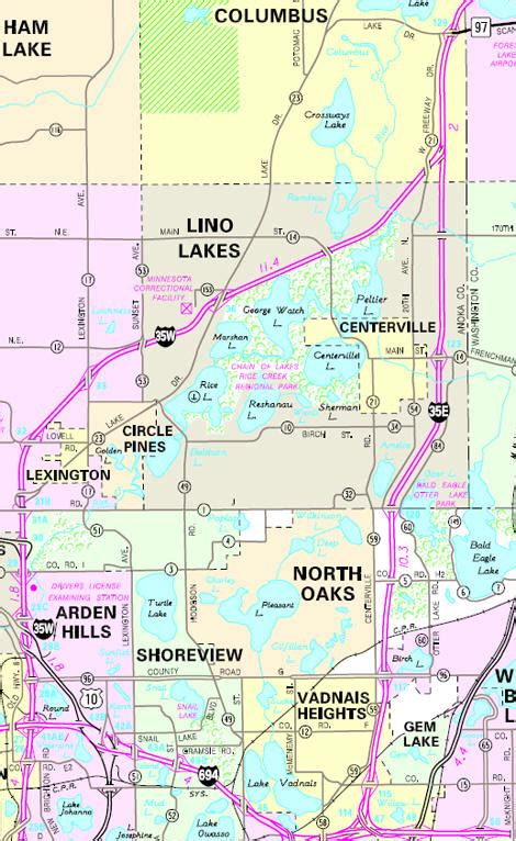 How to get from Lino Lakes to Minneapolis by taxi, bus or car