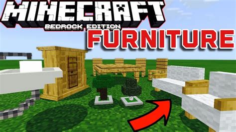 How to get furniture in minecraft pe