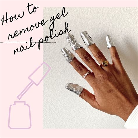 How to get gel nail polish off. 1. Moisturize your nails. Moisture will help your nails recover after a gel manicure, which strips them of a lot of their natural moisture. You can buy nail moisturizer at a local beauty supply store or department store. You should apply a nail moisturizer each day. Apply it to your nails and the skin around them. 