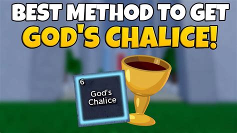 How to get god chalice. You need a God's Chalice and 10 conjured cocoa (can be obtained from killing npc to new island). Then give it to sweet crafter the guy in the middle of the new island. Then you will receive sweet chalice (chalice made from cookie or some sort of candy.) Then defeat 500 npc from drip mama and give it to her but make sure the guy with the sweet ... 