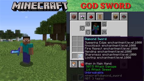How to get god sword in minecraft
