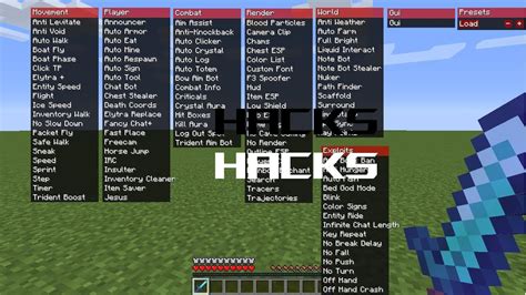 How to get hacks for minecraft