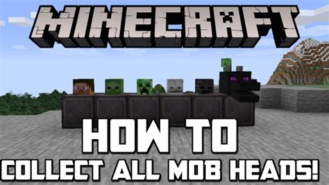 How to get heads in minecraft survival