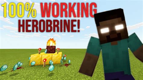 How to get herobrine in minecraft