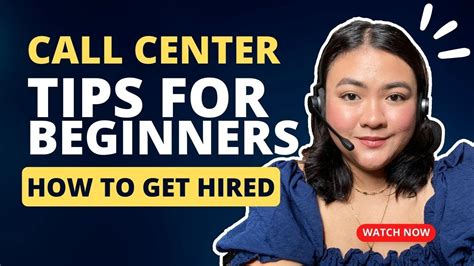 How to get hired in call center