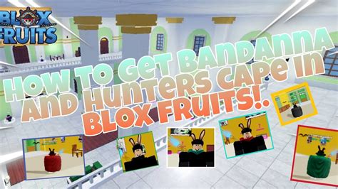 To get the Hunter Cape in Blox Fruits, you must find and defea
