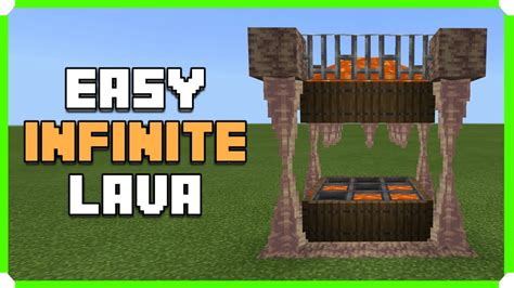 How to get infinite lava in minecraft. Take a bucket of lava and right click the smeltery drain block. (Assuming you're using a big black smeltery like in SF3.) This will pour lava into the main part of the smeltery. Then you can pour it from the faucets into a casting basin that's filled with the redstone amber. 