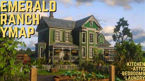 How to get inside emerald ranch house.  This is not a standard interior made b...