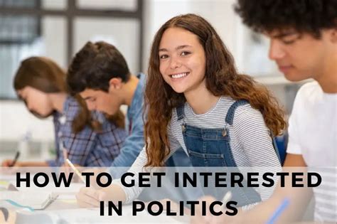 How to get interested in politics