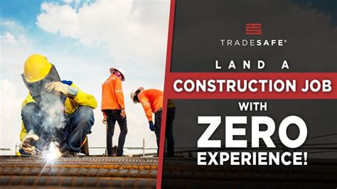 How to get into construction management with no experience.  Sep 26, 20...