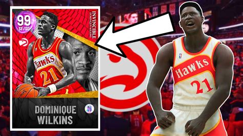 1 Card Away From Invincible Dominique Wilkins (2,999/3,000) This post uses the Card Showoff flair which means it is showing off in-game cards. Posts showing off cards received by chance are anecdotal. One player's luck does not affect another player's luck and does not mean packs are "juiced" with higher odds.