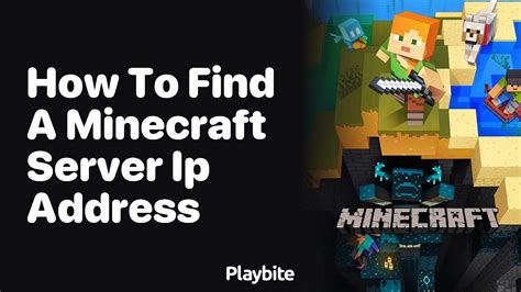 How to get ip address on minecraft