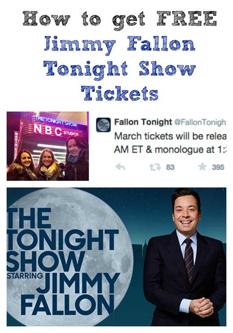 How to get jimmy fallon tickets