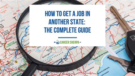 How to get job in another state