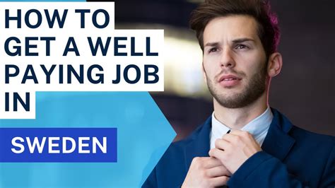 How to get job in sweden