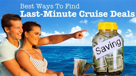 How to get last minute cruise deals. CASINO LAST MINUTE OFFER: FREE* Room SALES RATE APPLIED. FREE* Room. Excludes taxes, fees, port expenses and deposit. Pay a non-refundable deposit of $50 per person and get $50 Onboard Credit per person (up to $100 Onboard Credit per Room) Available on a very limited selection of sailings; Hurry! Book now! 