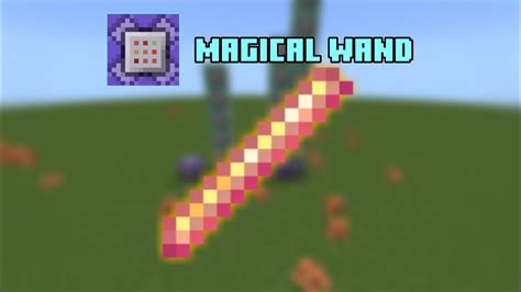 How to get magic wand in minecraft