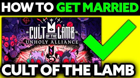 How to get married in Cult of the Lamb