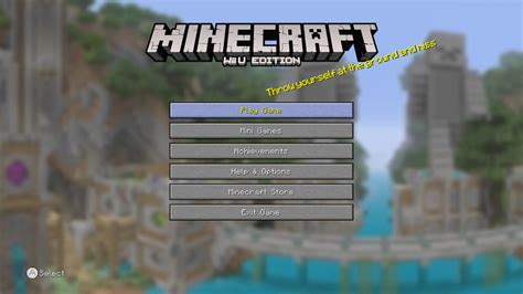 How to get minecraft on wii u