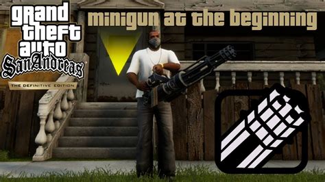 How to get minigun in gta sa