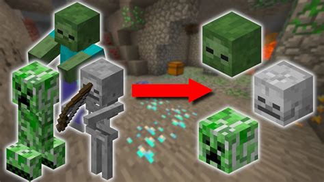 How to get mob skulls in minecraft