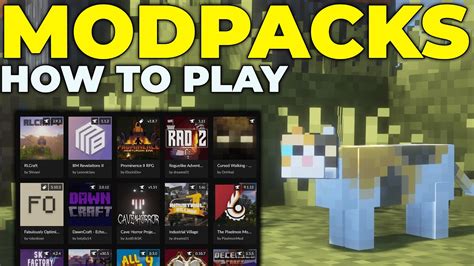 How to get modpacks on minecraft