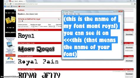 How to get more cool fonts for notepad YouTube
