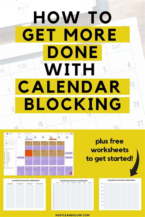 How to get more done with Calendar Blocking r/productivity