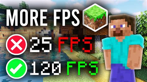How to get more fps in minecraft