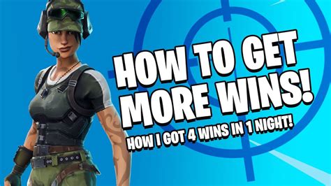 How to get more wins in fortnite