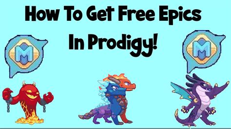 How to get mythical epics in prodigy without membership. I'm so excited it's finally here! Let me know how you're feeling in the comments below!!!Check back as I update videos on my quest to track Splash & Spark do... 