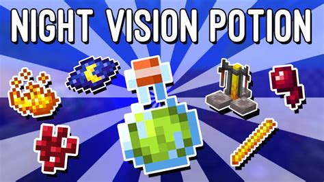 How to get night vision in minecraft