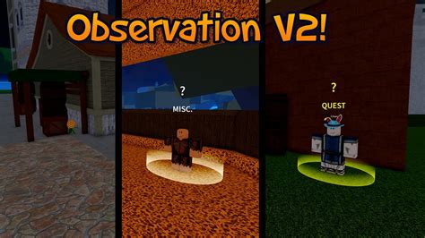 in this vidio i will show you how to get observatoin Haki v2