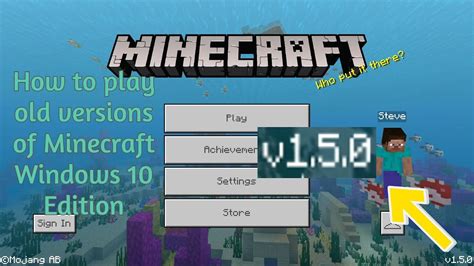 How to get older versions of minecraft