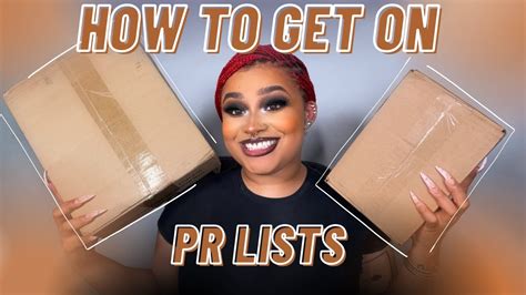 How to get on pr lists. I agree with My Beautiful Flaws, not many influencers are on the BL PR list but it does take someone of high social standing within the beauty industry, trusted influencers, people with a large following, etc.to get onto PR lists. 