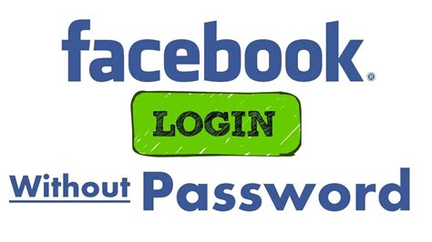 How to get onto Facebook account without password …