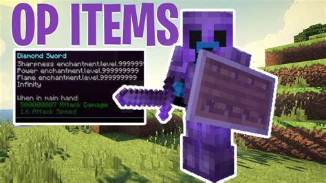 How to get op items in minecraft