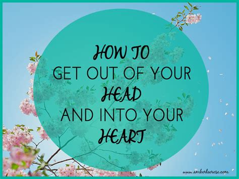 How to get out of your head. Focus on someone else. One becomes less preoccupied with personal worries by actively … 