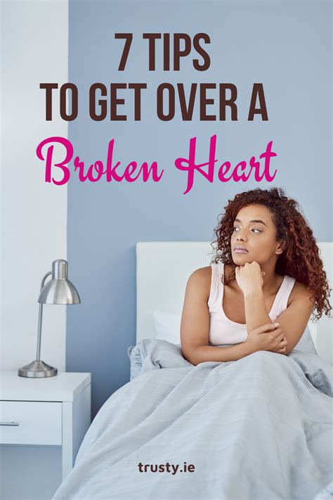 How to get over heartbreak. Feb 22, 2024 · Allow Yourself to Grieve. Give yourself permission to feel all the emotions that come with heartbreak. It’s okay to mourn the loss of what could have been. Bottling up your feelings will only prolong the healing process. Let yourself cry, scream or vent to a trusted friend. 