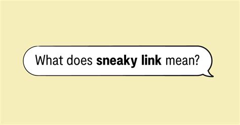 How to get over your sneaky link in 5 simple steps