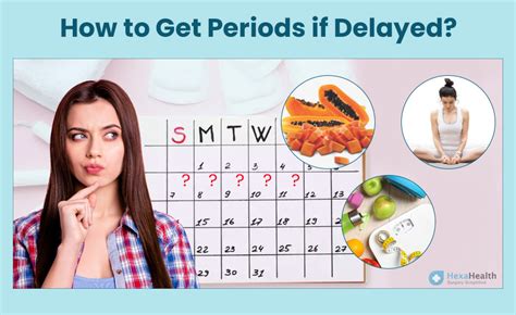 How to get periods early in marathi
