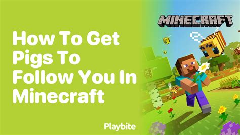 How to get pigs in minecraft