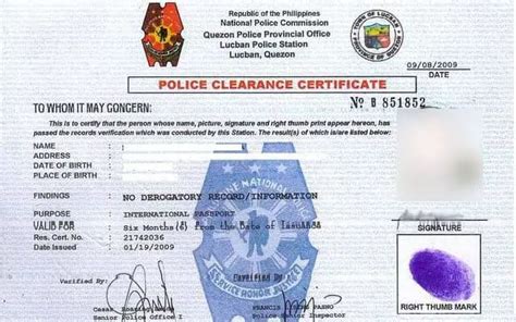 How to get police clearance in manila
