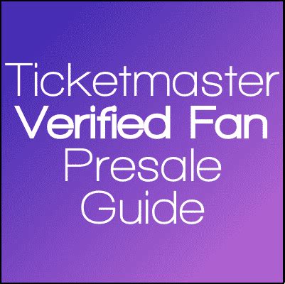 How to get presale tickets on ticketmaster. This codeword is different to your log-in password and will appear in the presale email along with the presale opening and closing times. The presale code enables you to buy from an allotment of tickets prior to the public onsale. Those without the code will not be able to purchase during the presale. 