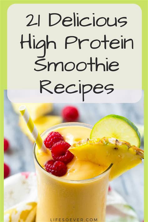 How to get protein in a smoothie