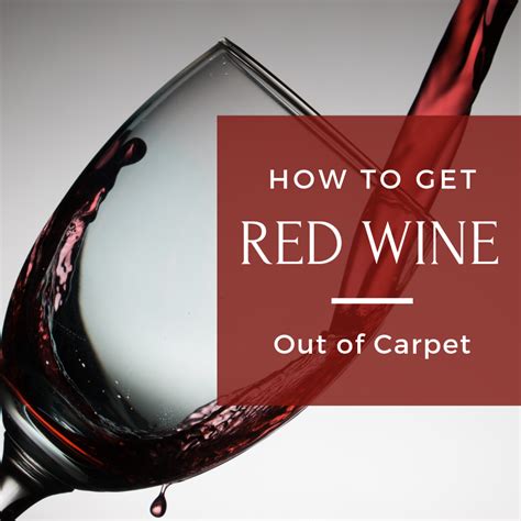 How to get red wine out. How to Remove Red Wine Stains: 6 Stain-Removing Methods. A glass of red wine can be a relaxing way to unwind or a … 