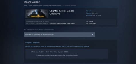 How to get refund in steam