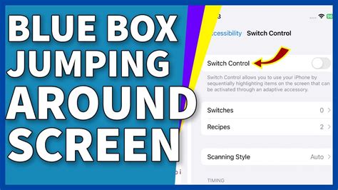 How to get rid of blue box on android.  This annoying box can interfere...